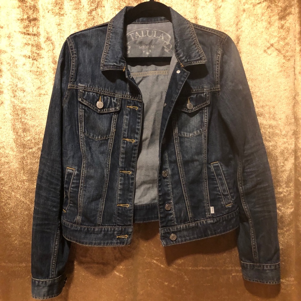 Talula Aritzia Jean jacket medium